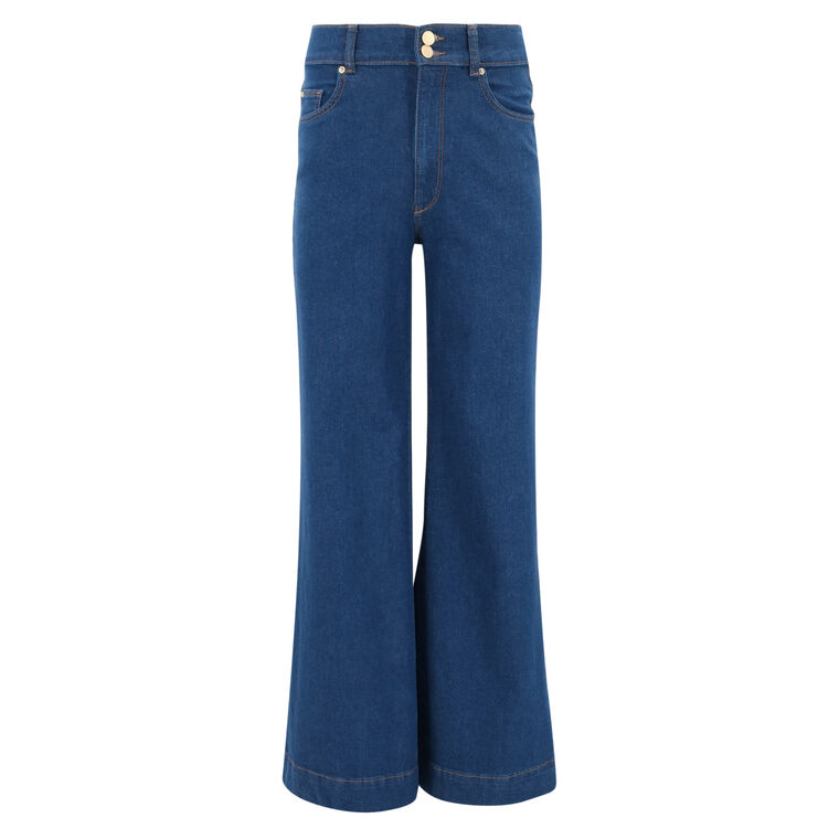 Hepburn Wide Leg High Rise Vintage Jean image number null