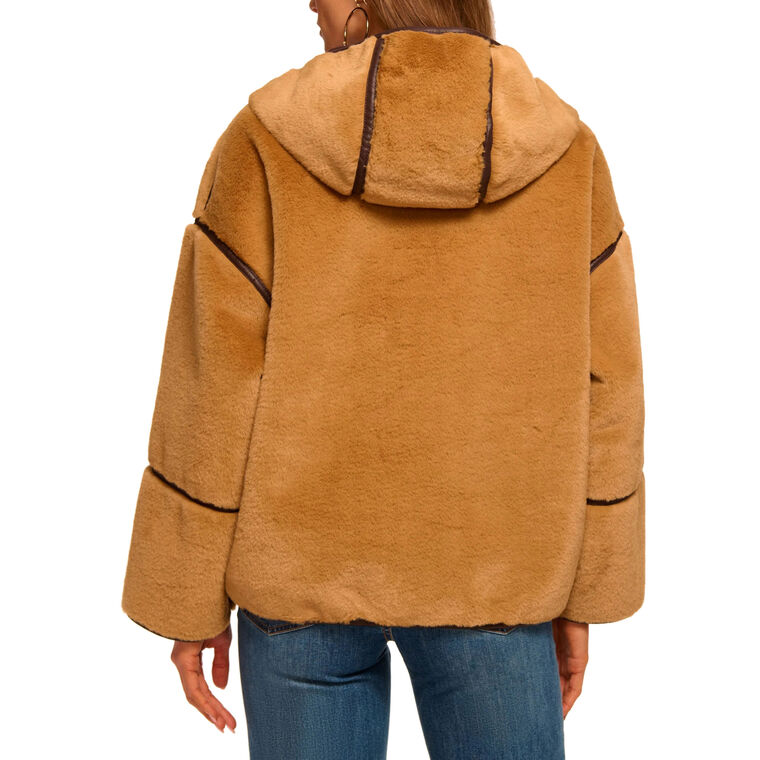 Lucy Faux Fur Reversible Coat image number null