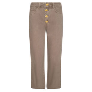 Liora High Rise Cropped Wide Leg Jean