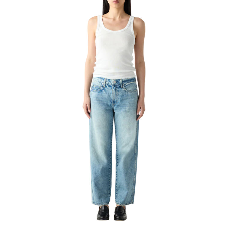 Billie Cropped Straight Leg Jean image number null