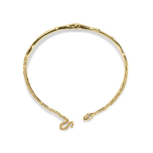 Serpent Skinny Collar Necklace