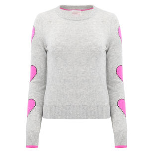 Pixel Heart Sweater