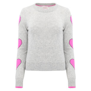 Pixel Heart Sweater