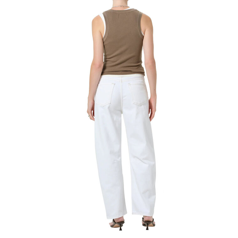 Miro Cropped Barrel-Leg Jean image number null