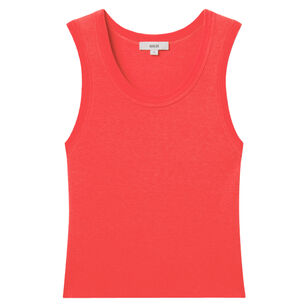 Shrunken Poppy Ribbed Tank