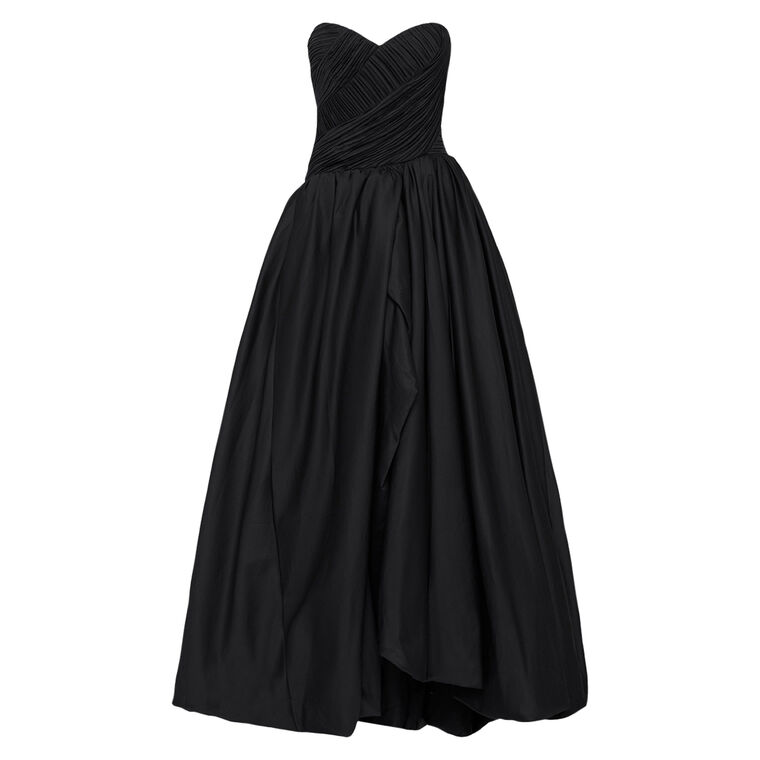 Spatial Strapless Maxi Dress image number null