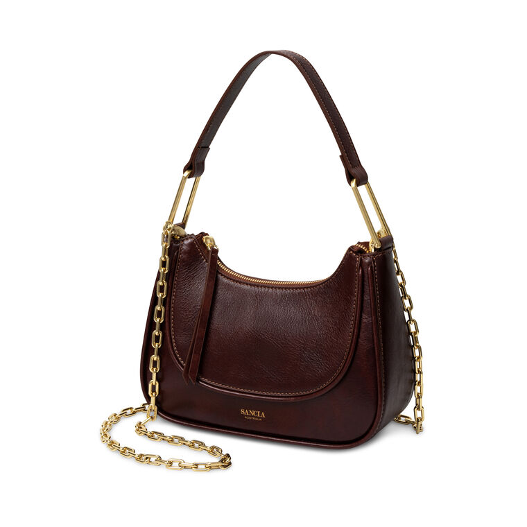 Loja Leather Shoulder Bag image number null