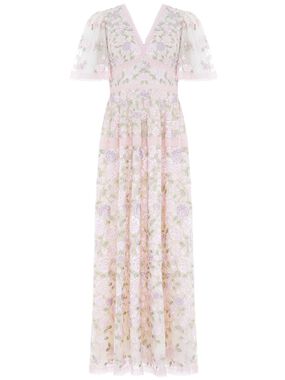 Lavender Rose Ankle Gown