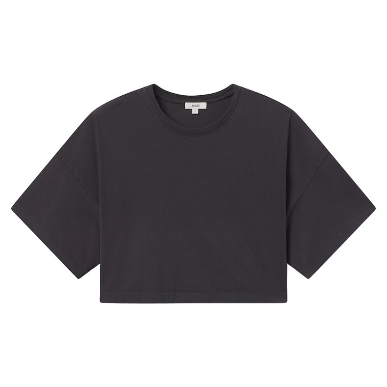 Arli Oversized Cropped Tee image number null
