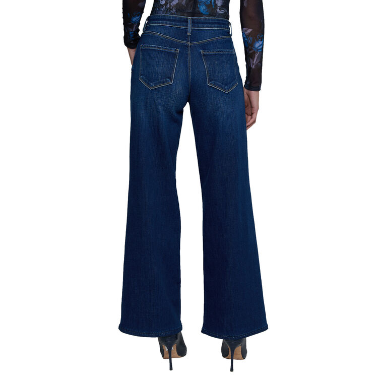 Alicent High Rise Sneaker Wide-Leg Jean image number null