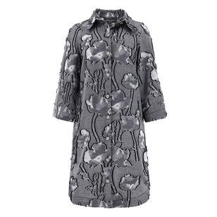 Floral Fil Coupe Dress