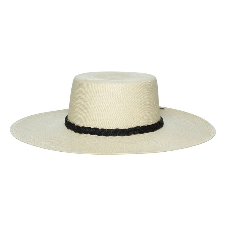 Ponta Wide Brim Hat With Braided Cord image number null