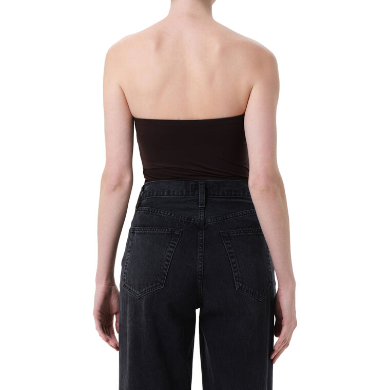 Gwyneth Strapless Ruched Bodysuit image number null