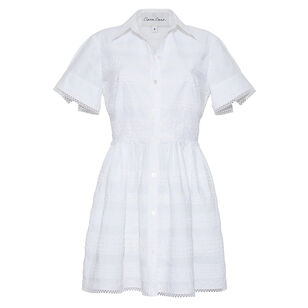 Kai Short Sleeve Button-Down Mini Dress