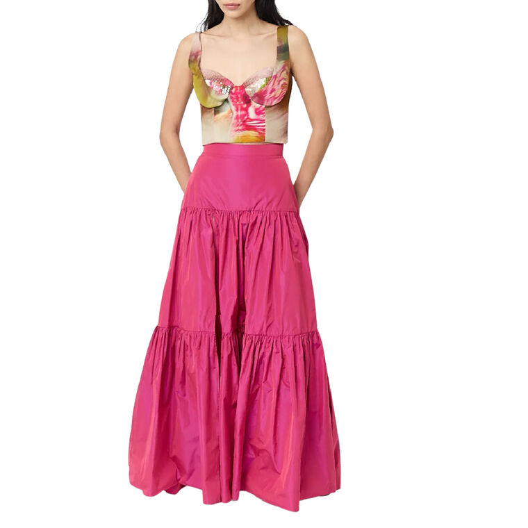 Tuna Tiered Maxi Skirt image number null