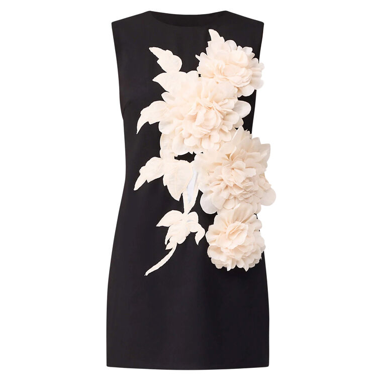 Zahara Sleeveless Shift Mini Dress image number null