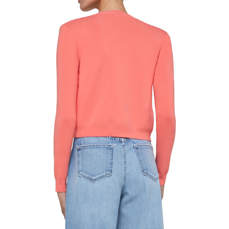 Toulouse Crop Crew Neck Cardigan image number null
