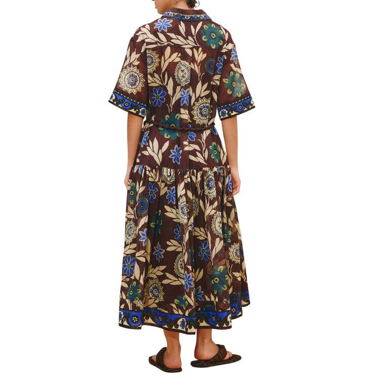 Jasper Belted Midi Shirtdress image number null