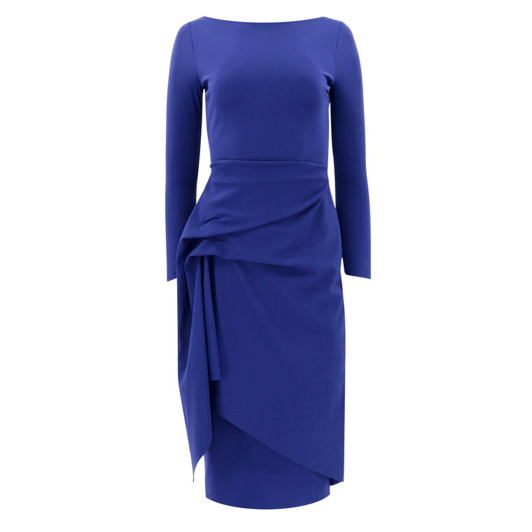 sachin and babi light blue dress Chiara Boni Bateau Neckline Mini Dress - Black Dresses, Clothing -  WCHRA38105 main image 1