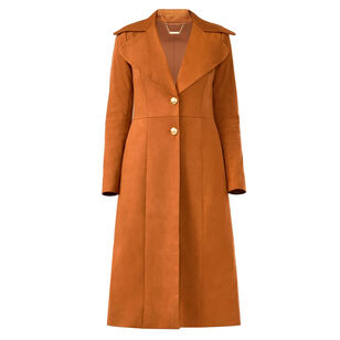 Starflower Suede Coat