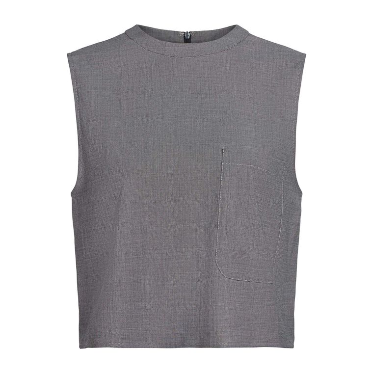 Cropped Muscle Tank image number null