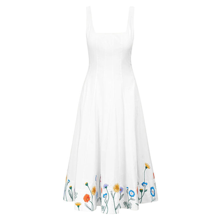 Wells Sleeveless Midi Dress image number null