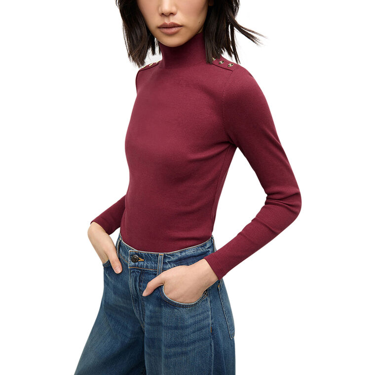 Nate Mockneck Top With Buttons image number null