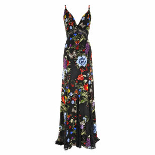 Nisa Lace Twist Strap Maxi Dress