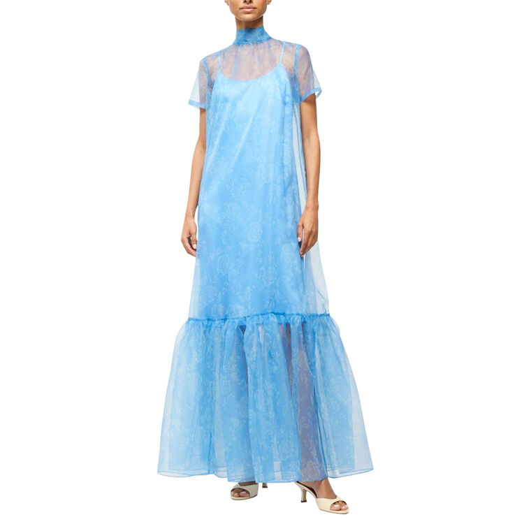 Calluna High Neck Organza Dress image number null