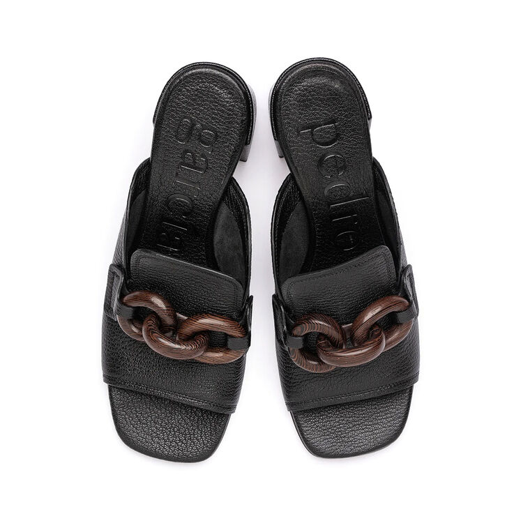 Umita Wood Chain Midi Mule image number null