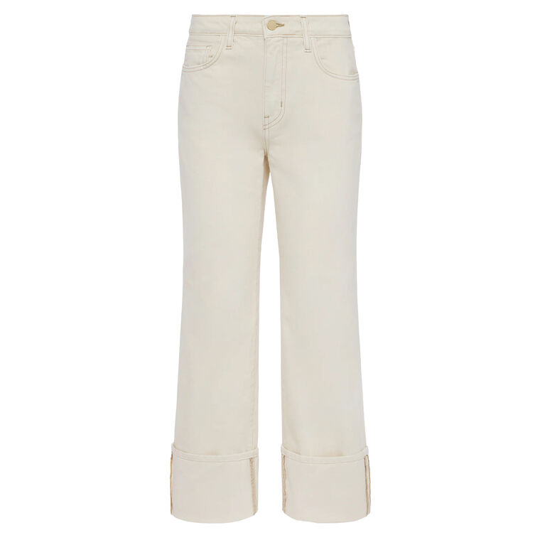 Leighton Cropped Cuffed Jean image number null