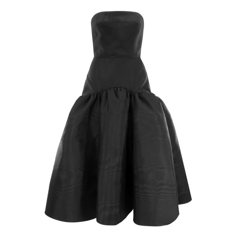 Strapless Volant Gown image number null