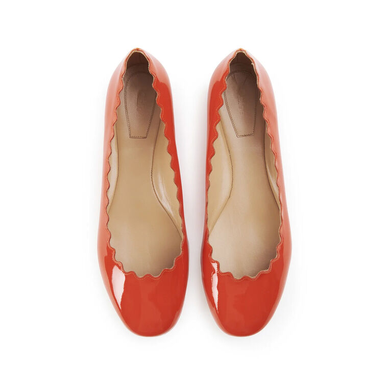 Lauren Patent Ballet Flat image number null