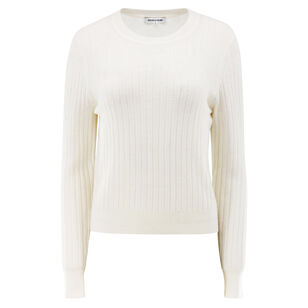 Cheval Ribbed Long Sleeve Pullover
