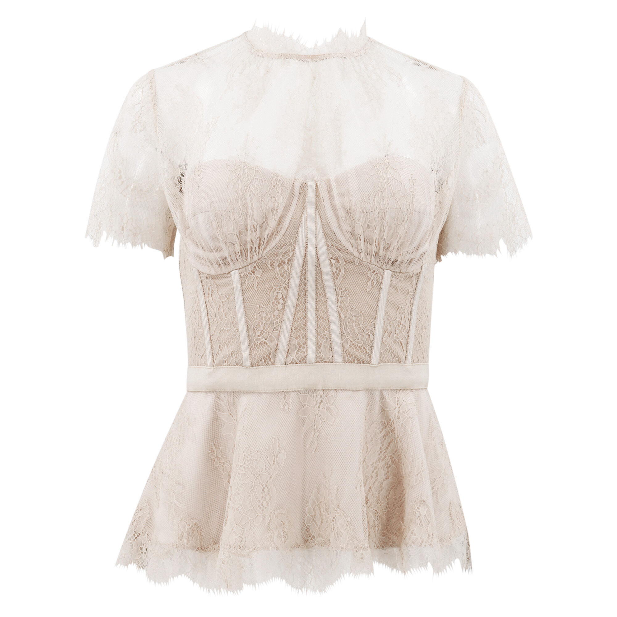 Simkhai Kehlani Lingerie Lace Bustier Top | Tootsies