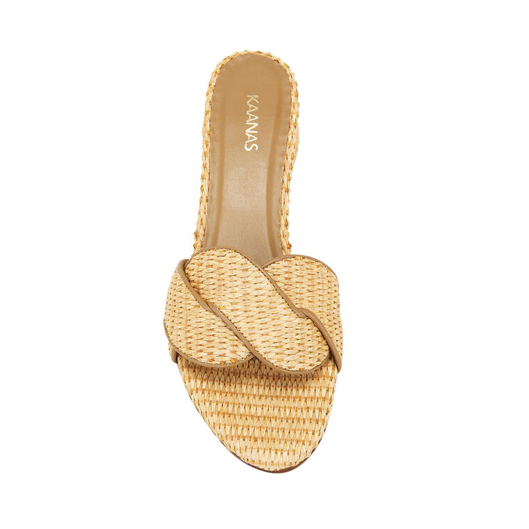 Sierra 40mm Braided Basketweave Mule image number null