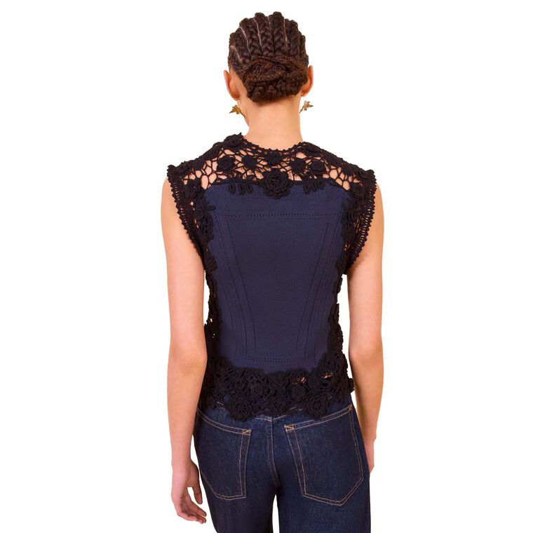 Gigi Sleeveless Knit Top image number null