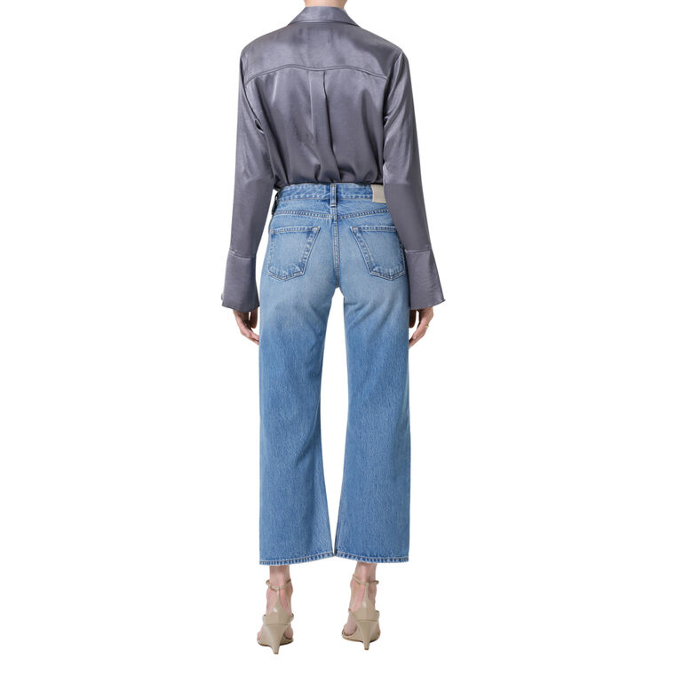 Faye Vintage Straight-Leg Jean image number null