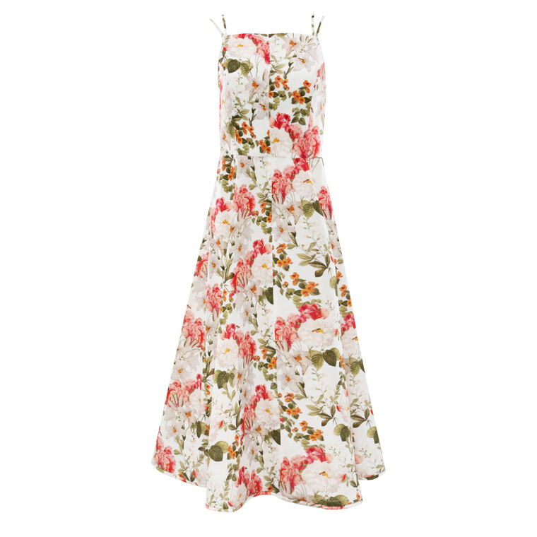 Jacinta Sleeveless Floral Midi Dress image number null