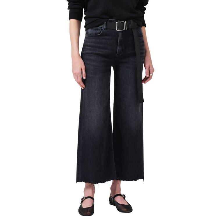 Lyra Wide Leg Crop Jean image number null