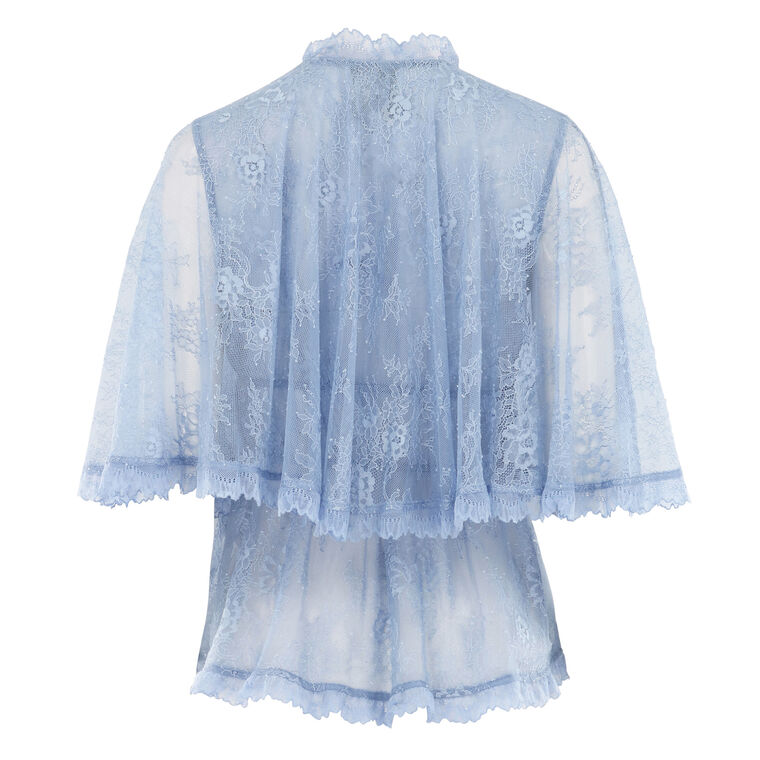 Leah Lace Short Sleeve Top image number null