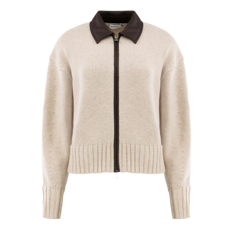 Zofia Long Sleeve Zipper Cardigan image number null