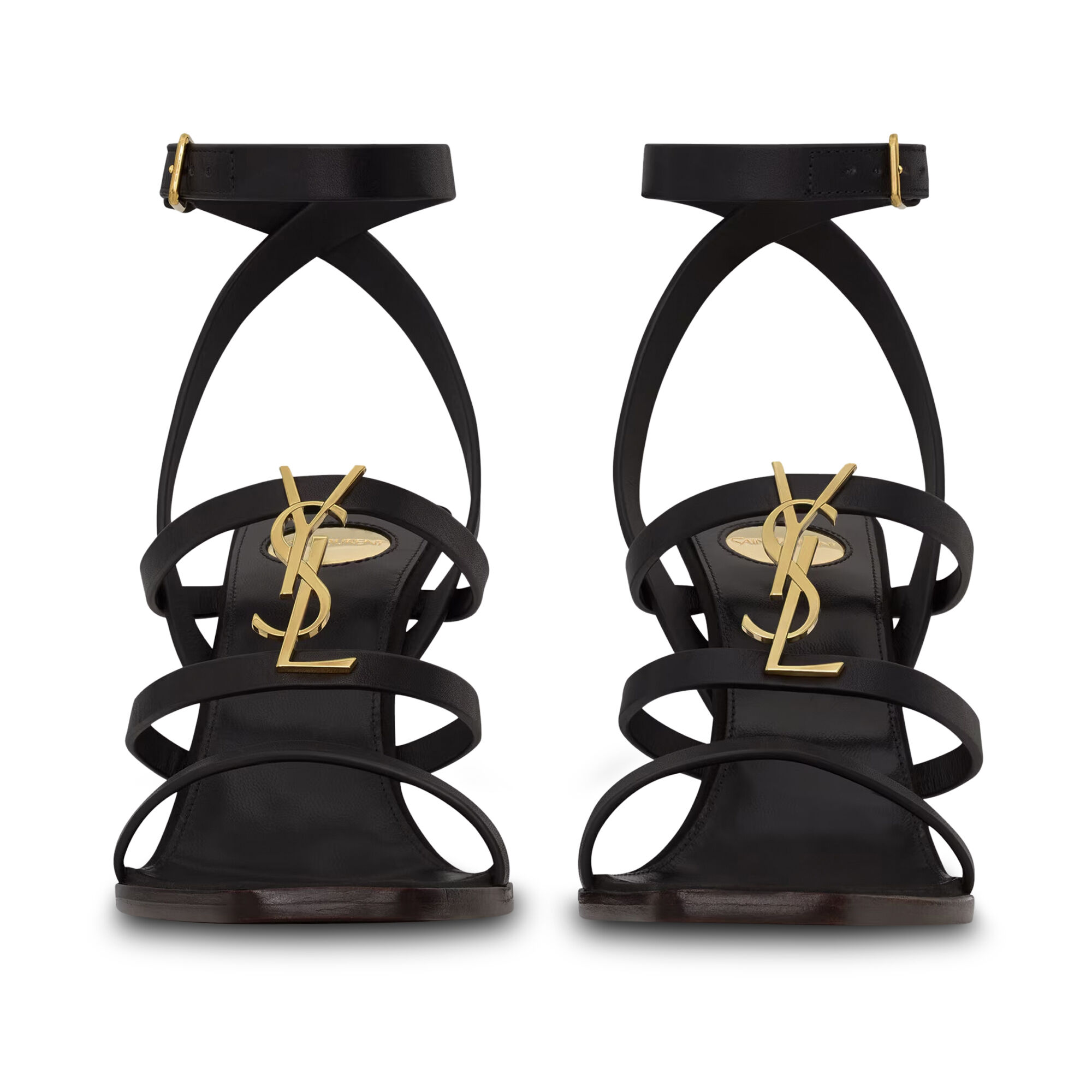【SAINT LAURENT】CASSANDRE SANDALS●818294DWEDD1000 SAINT LAURENT - Cassandre sandals | Leam Roma - Luxury
