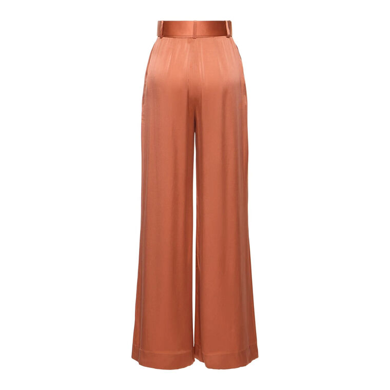 Silk Tuck Pant image number null