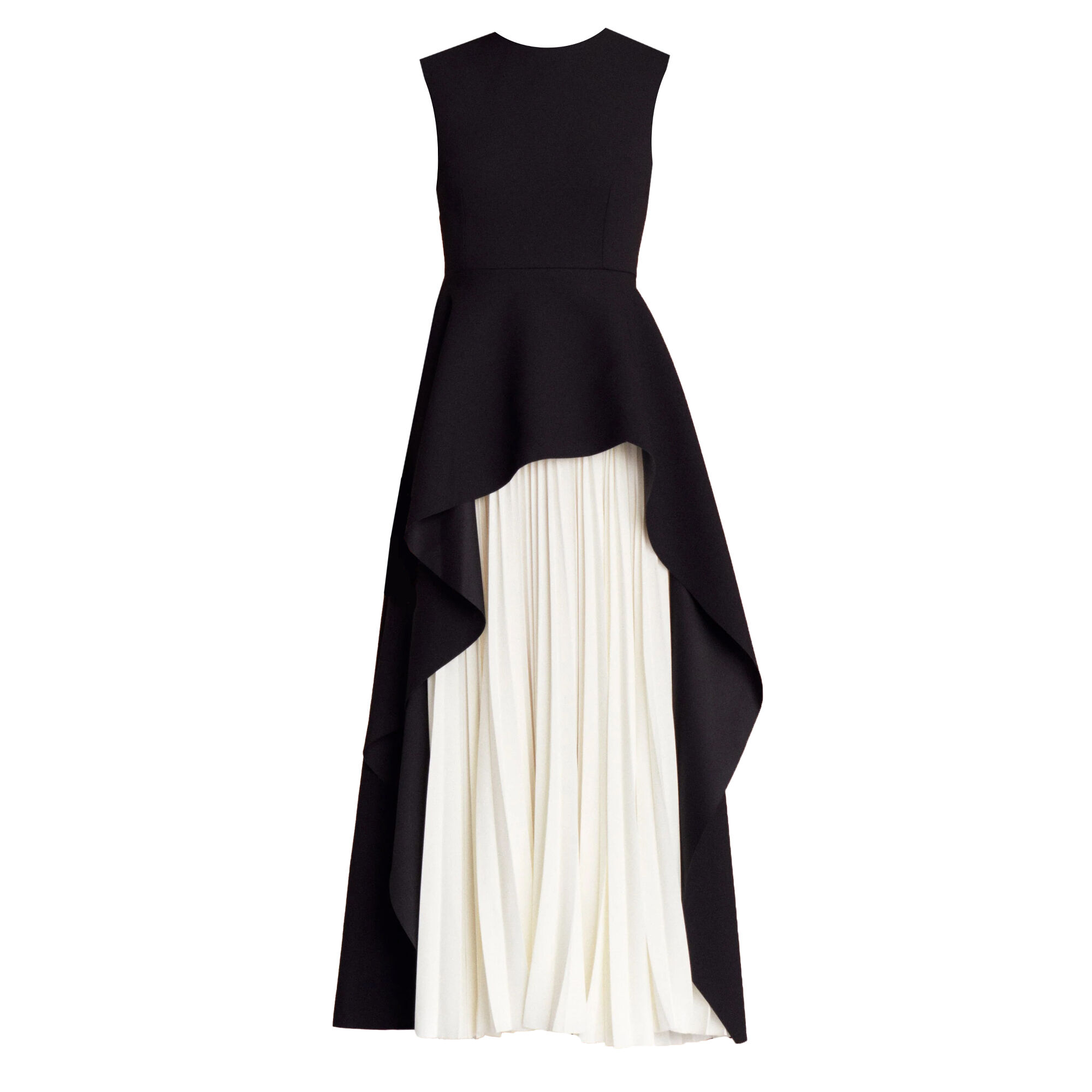 SOLACELONDON ワンピース ドレス Severny pleated layere1055229 Severny pleated layered midi dress in pink - Solace London