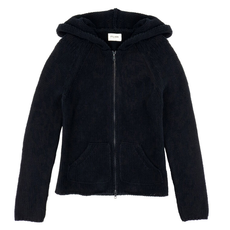 Bear Zip Up Sweatshirt image number null