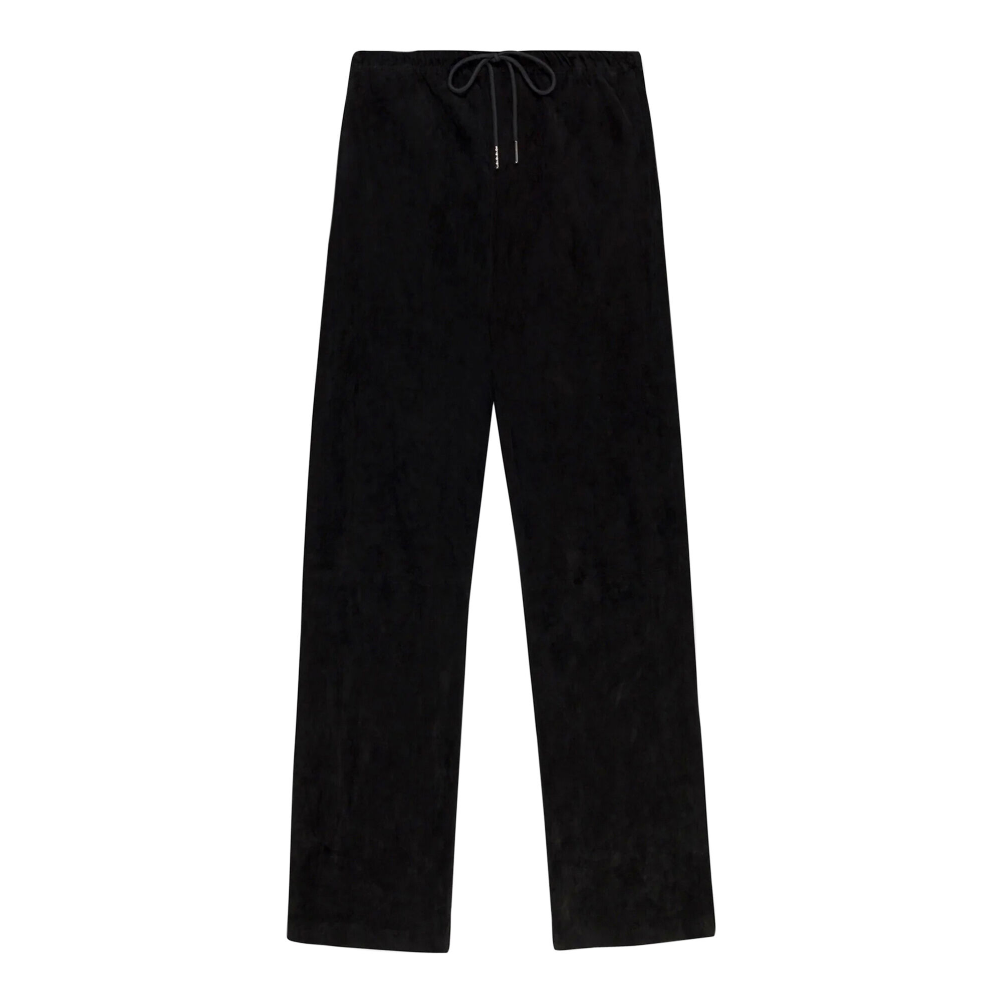 SPRWMN Drawstring Suede Straight Leg Pant | Tootsies