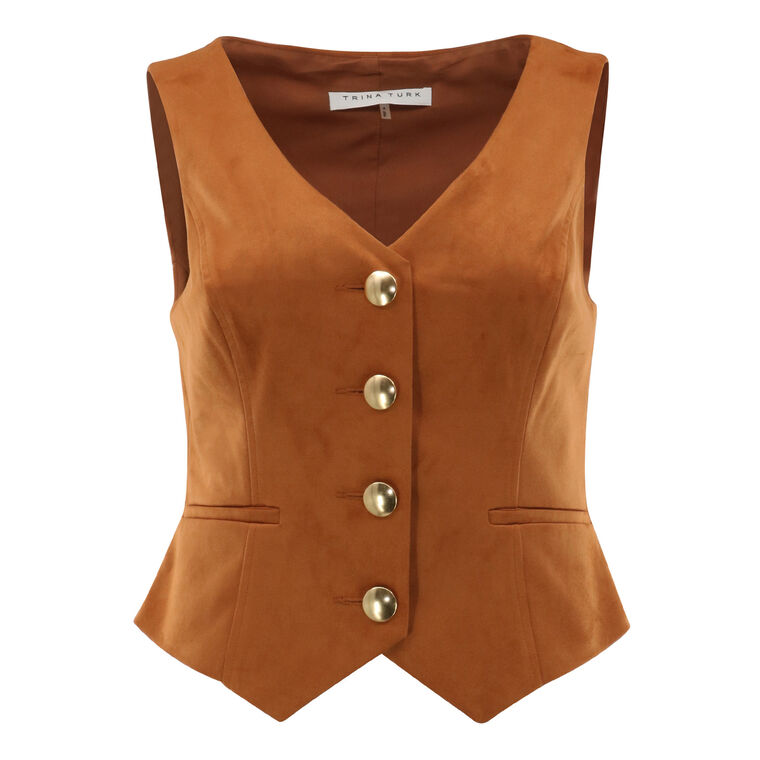 Kofi 2 Suede Vest image number null