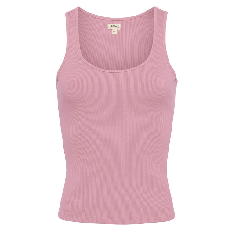 Adira Scoop Neck Tank Top image number null