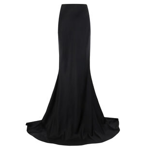 Bias-Cut Heavy Silk Evening Skirt